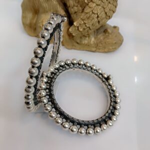925 Sterling Silver Bangles (PAIR)