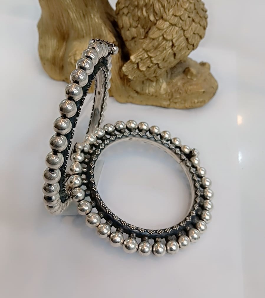 925 Sterling Silver Bangles (PAIR)