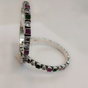 925 Sterling Silver Bangles (PAIR)