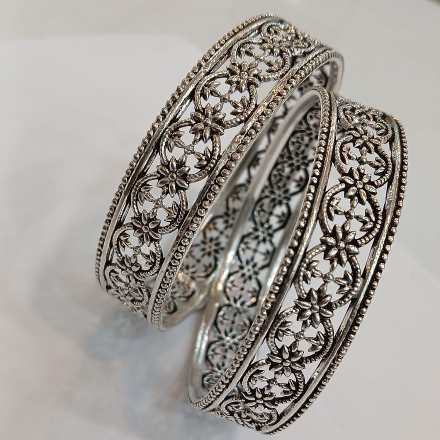 925 Sterling Silver Bangles (PAIR)