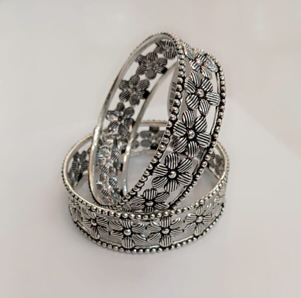 925 Sterling Silver Bangles (PAIR)